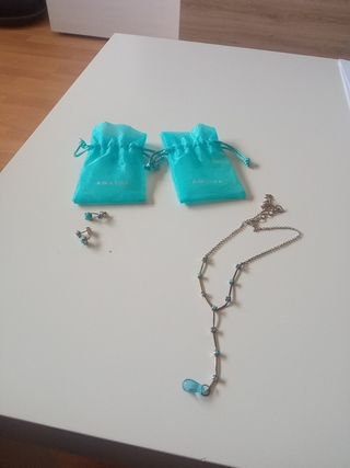 JUEGO DE COLGANTE Y PENDIENTES