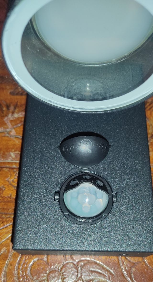 Foco exterior con sensor de movimiento Eglo