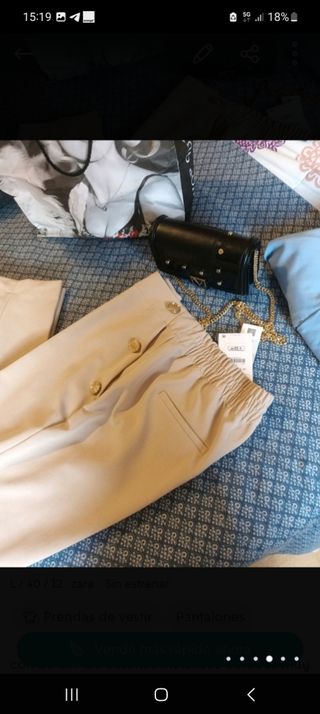 pantalón zara precio no negociable