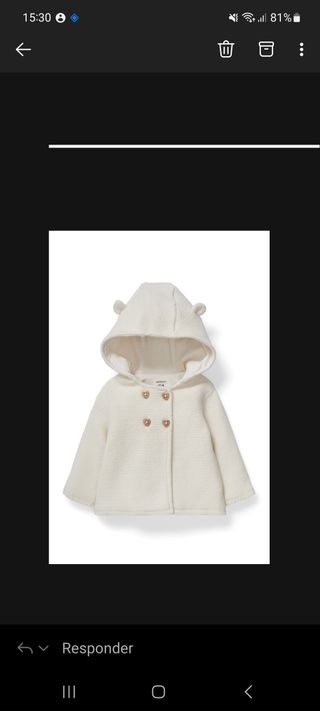 Cardigan bebé 