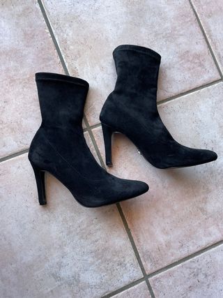 Stivaletti da donna in velluto