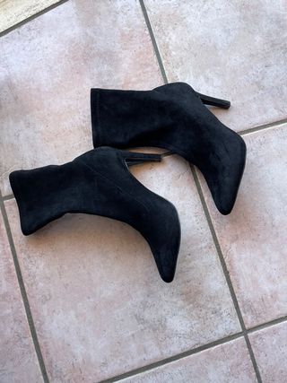 Stivaletti da donna in velluto