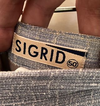 Conjunto vintage chaqueta con camisa 48 y falda 50