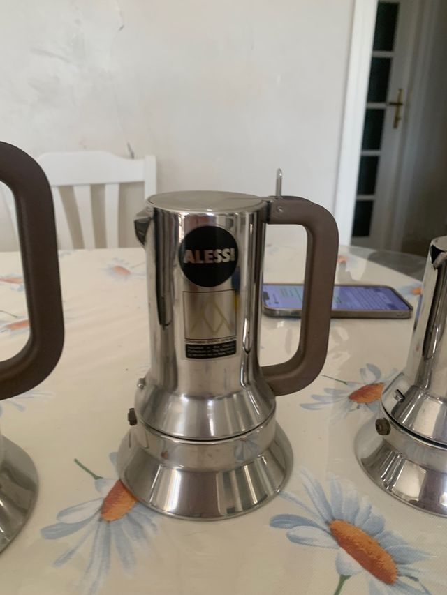 Caffettiere Alessi 9090 acciaio Inox 4pz