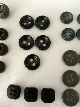 Lote hebillas y botones ,4