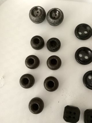 Lote hebillas y botones ,4