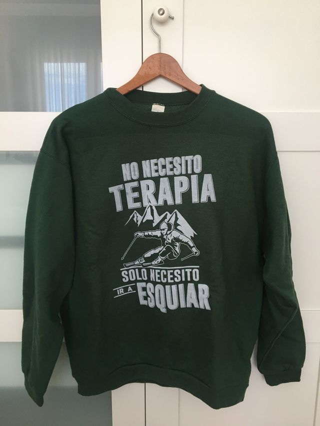 Sudadera verde Sol's mensaje original