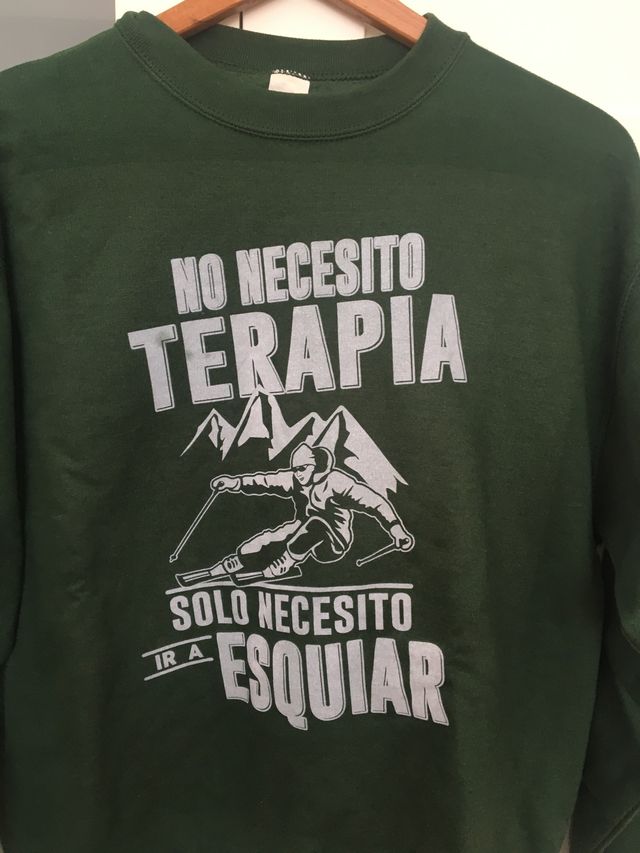Sudadera verde Sol's mensaje original