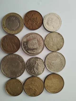 vendo billetes y monedas