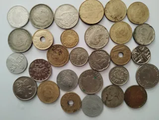 vendo billetes y monedas