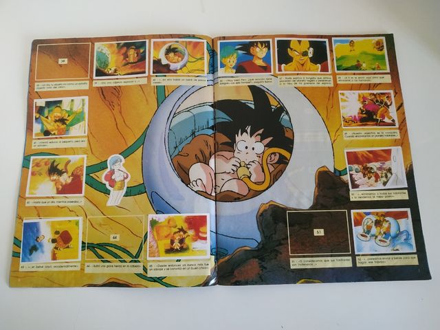Álbum de cromos Dragon Ball Z