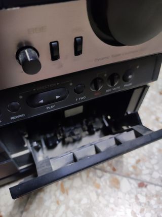 AIWA stereo integrated amplifier BBE system