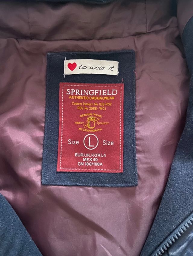 Abrigo trenca Springfield