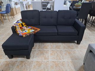 DIVANO + CHAISE LONGUE TRASFORMABILE PUFF