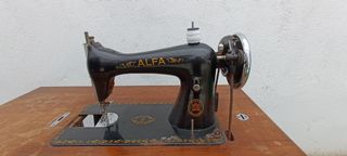 Maquina de coser alfa