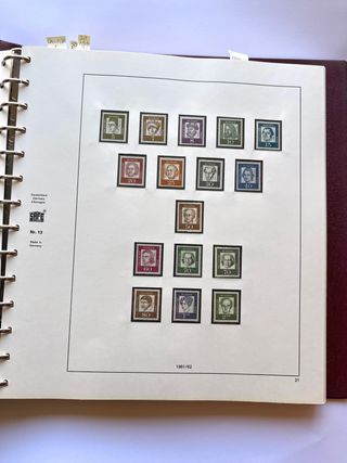 Álbum Sellos Alemania BRD 1960/1976 69 Hojas