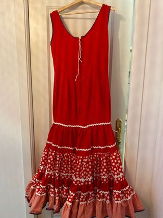 Traje flamenca