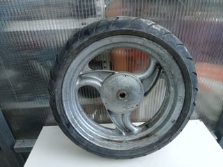 Rueda Trasera Derbi Hunter 50cc Scooter