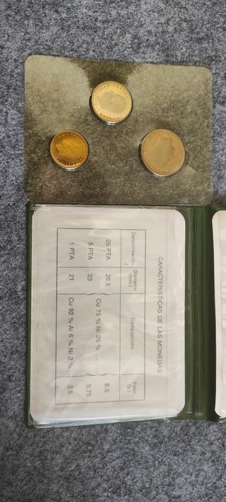 Carterita numismática 1977