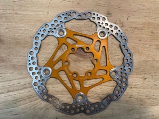 Juego de discos Hope 160mm naranja