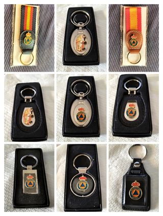 PROTECCIÓN CIVIL 11 INSIGNIAS DE COLECCION