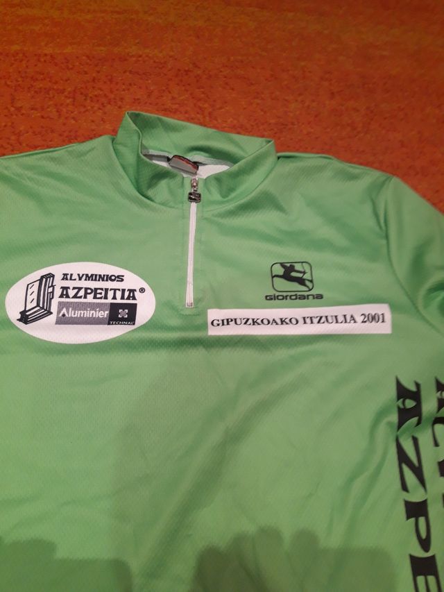 maillot bicicleta giordana gipuzkoako itzulia 2001