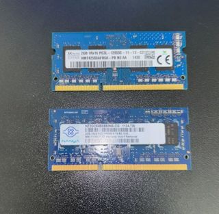 Memoria RAM 4GB DDR3 SODIMM para portatil (2X2GB)