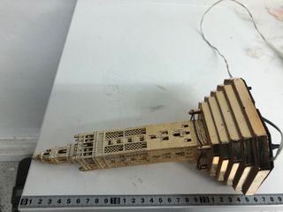 Sovenir vintage antiguo lampara giralda sevilla