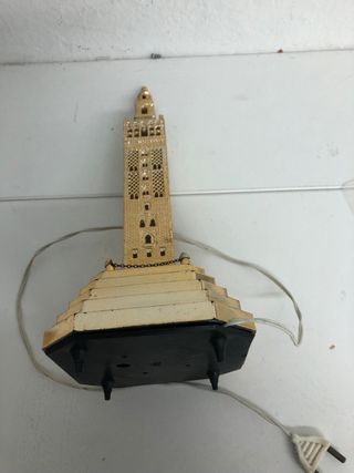 Sovenir vintage antiguo lampara giralda sevilla