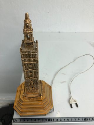 Sovenir vintage antiguo lampara giralda sevilla