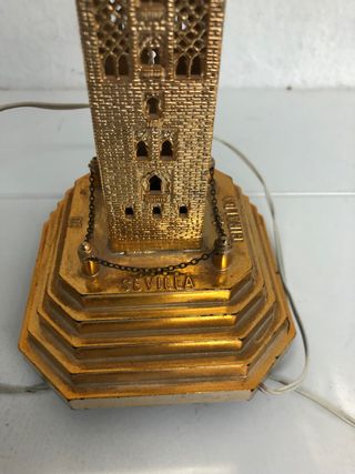 Sovenir vintage antiguo lampara giralda sevilla