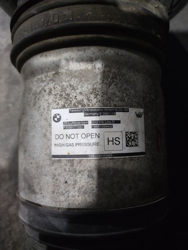 balonas suspensión bmw serie 7 G11 G12