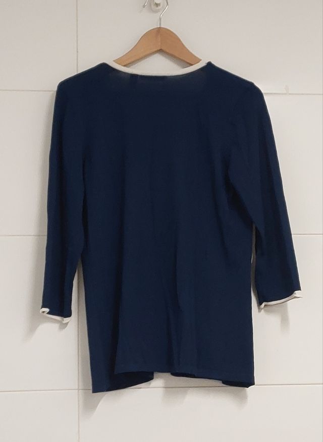 CAMISETA MANGA LARGA  PUNTO ROMA TALLA S