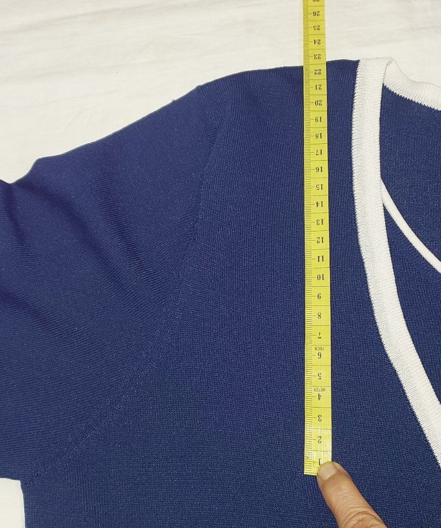 CAMISETA MANGA LARGA  PUNTO ROMA TALLA S