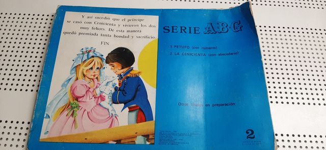 La cenicienta  cuento abecedario 