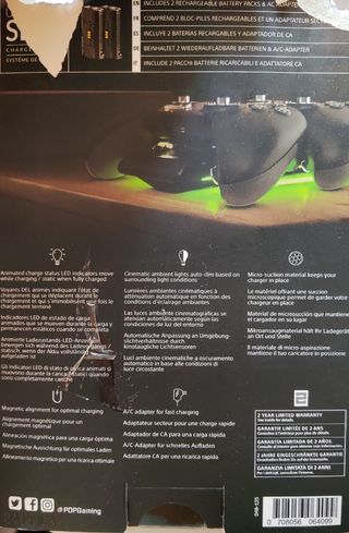 Estación de Carga + 2 baterías Marca PDP.