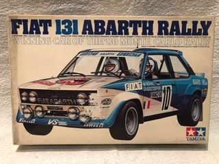 MAQUETA TAMIYA FIAT 131 ABARTH RALLY 80 MONTECARLO