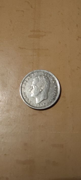 Moneda 5 pesetas 1975 Juan Carlos I