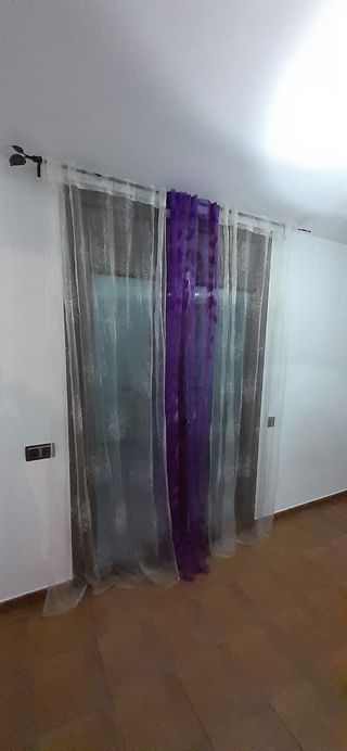 Cortinas con barra incluida 180 x 240