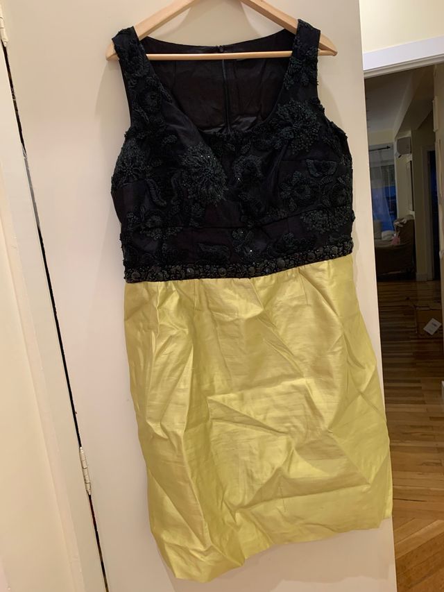 Vestido sintesis seda