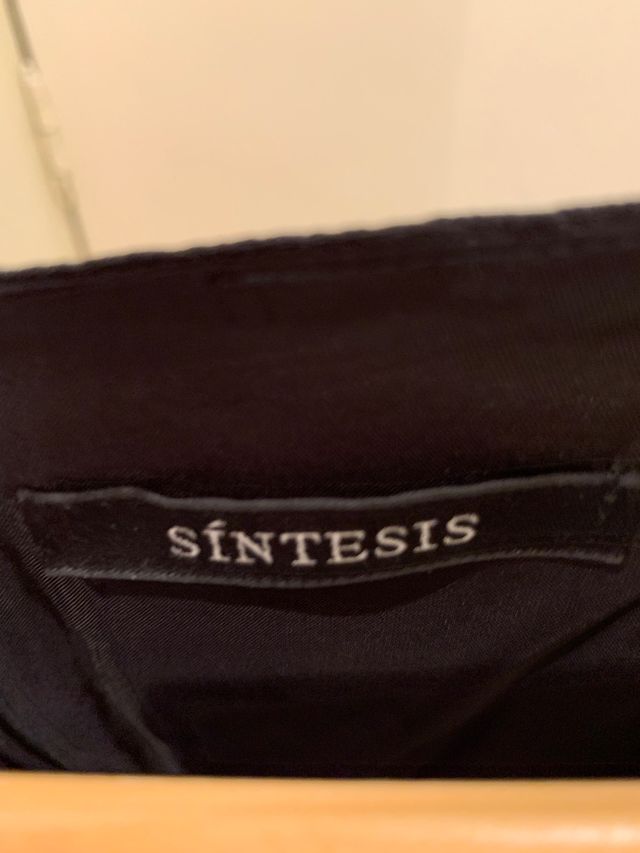 Vestido sintesis seda