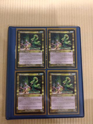 MTG: CARTAS MAGIC VÍBORA MÍSTICA