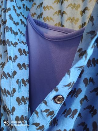 Vestido azul