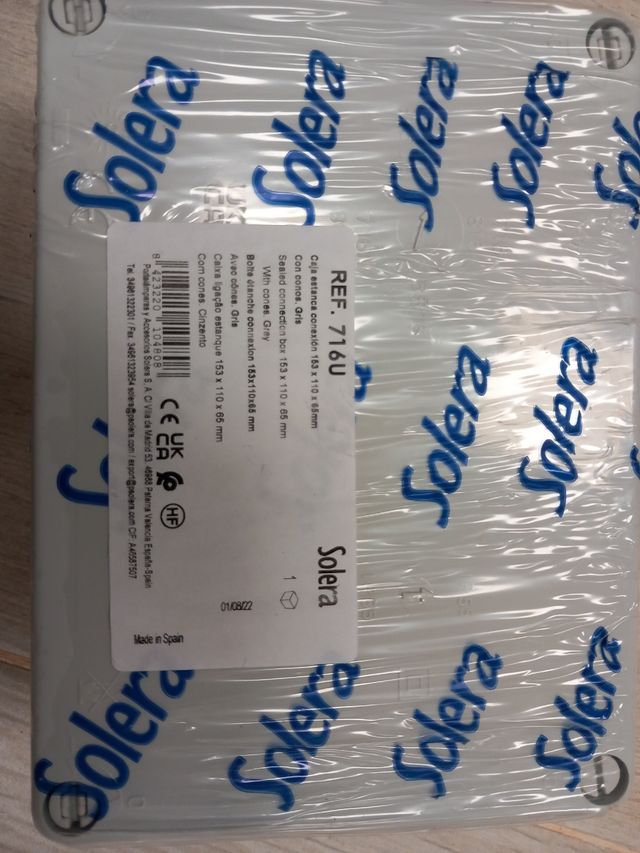 Caja registro estanca