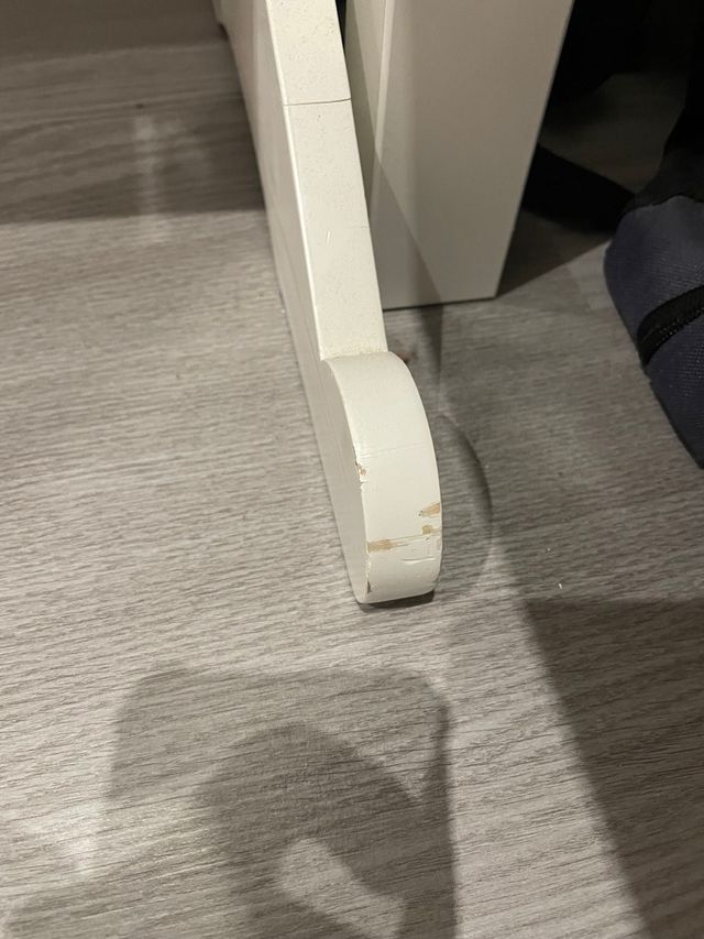 Mueble armario joyero de pie con espejo