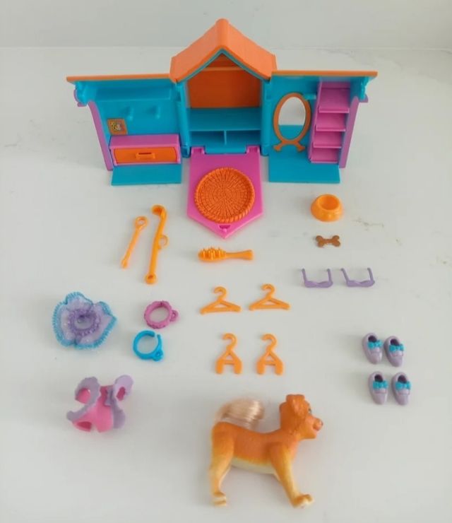 Coche / Perrito Polly Pocket.