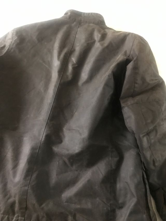 Barbour International negro L encerada