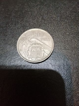 Monedas de franco de 50