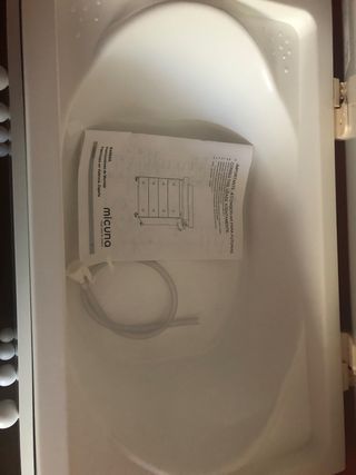 Cuna colecho y mueble bañera