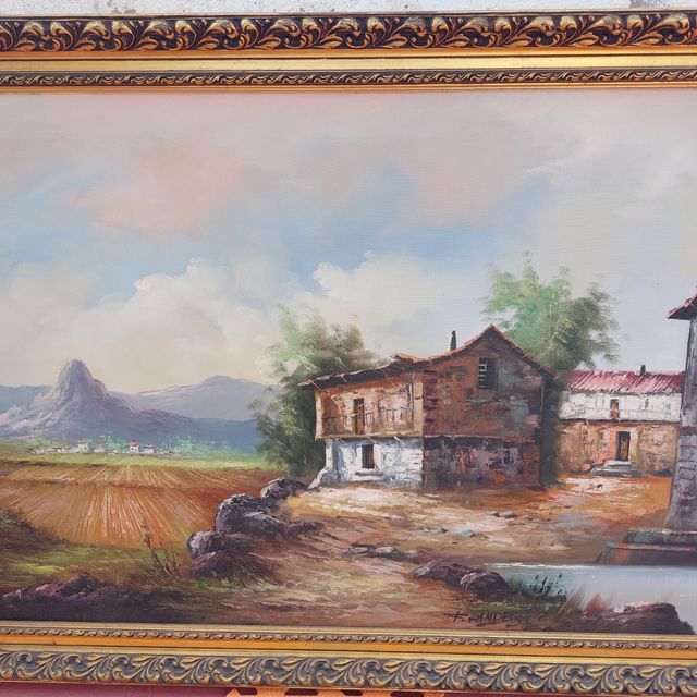 Cuadro oleíco grande